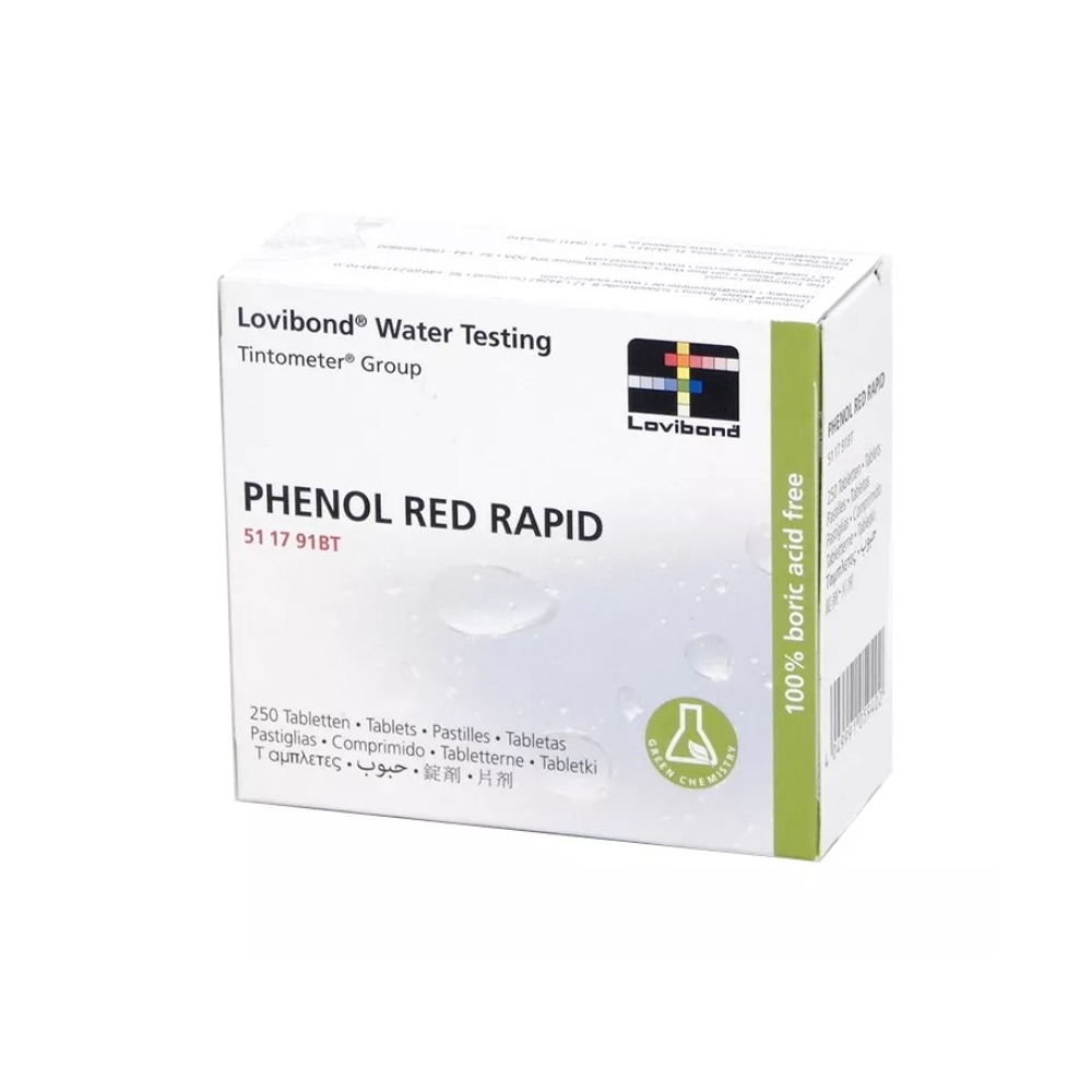 LOVIBOND Nachfüllung PHENOL RED (pH-Wert, Pooltester RAPID) – Bild 2