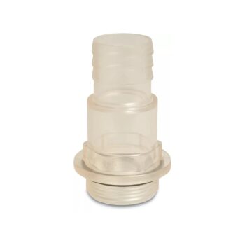 BEVO Schauglas transparent, Aussengewinde x Schlauchtülle – Bild 2