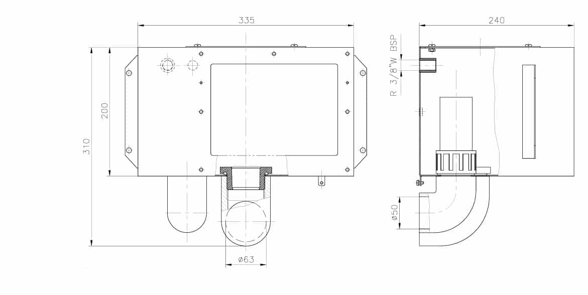 ASTRALPOOL Edelstahlskimmer A-100 – Bild 4