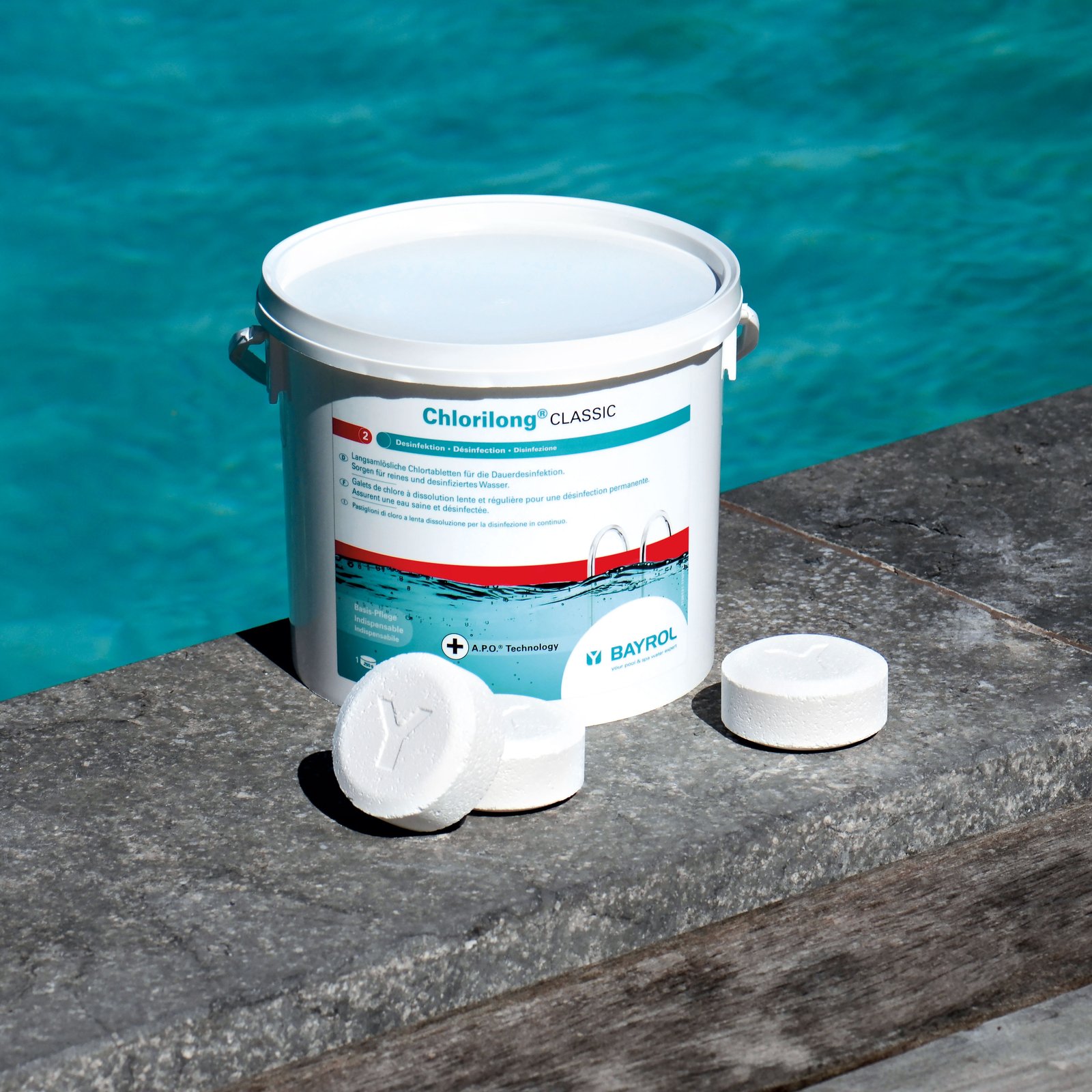Bayrol Chlorilong CLASSIC 10 kg Chlortabletten 250 g UN 3077 – Bild 2