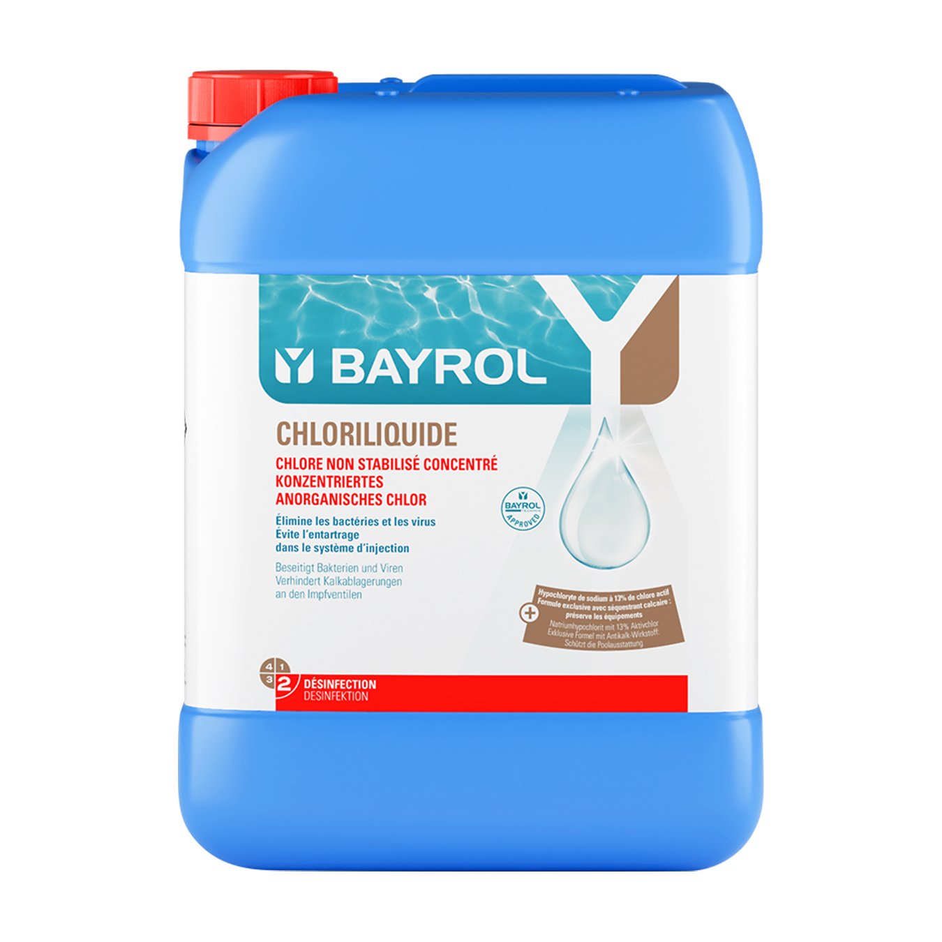 Bayrol Chloriliquide 20 l / 25 kg Flüssigchlor UN 1791