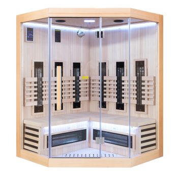 Infrarotsauna SENSE 2 Plätze eckig