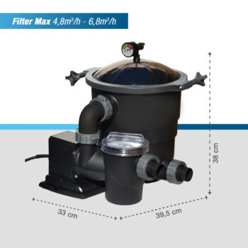 Poolex Filter Max - Becken Ø250mm; 4,8m³/h / 80W – Bild 6