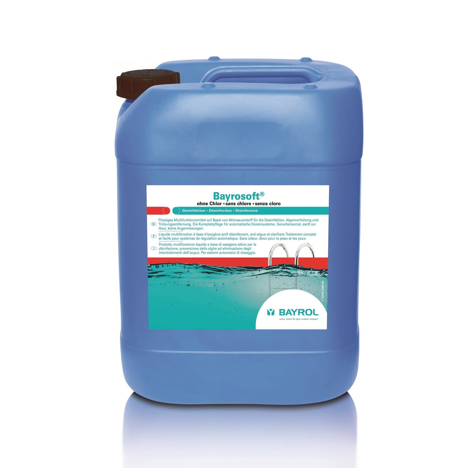 Bayrol Bayrosoft 19.5 l / 22 kg Flüssigsauerstoff UN 2014