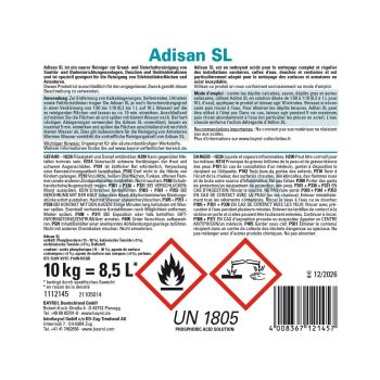 Bayrol Adisan SL 8.5 l / 10 kg flüssiger hochkonzentrierter saurer Reiniger UN 3262