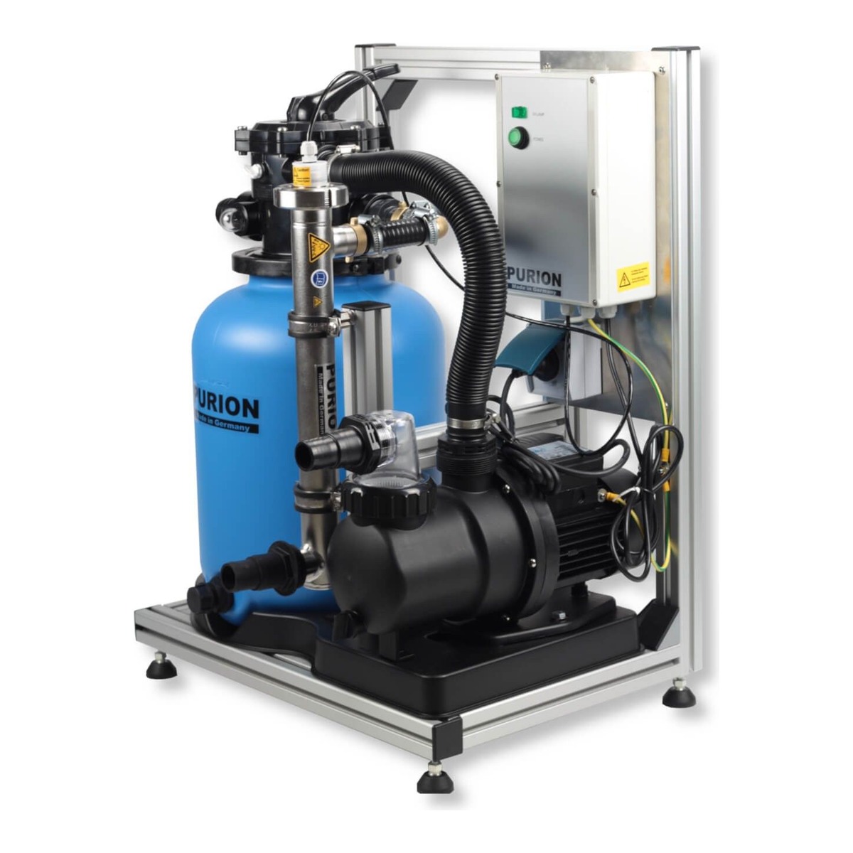 PURION Pool Kompaktanlage mit UV-Desinfektion 20er Modelle