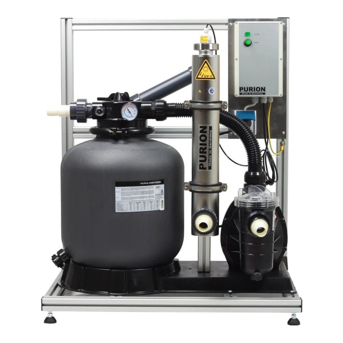 PURION Pool Kompaktanlage mit UV-Desinfektion 20er Modelle