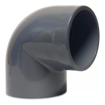 PROFEC PVC-U Winkel 90°, Klebemuffe x Klebemuffe