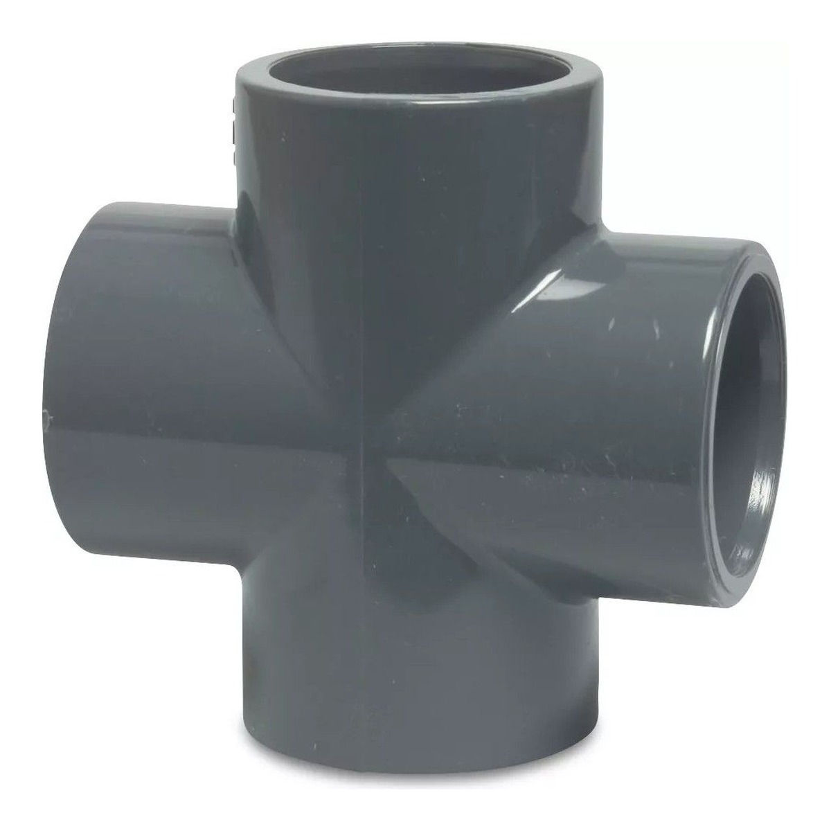PROFEC PVC-U Kreuzstück, Klebemuffe