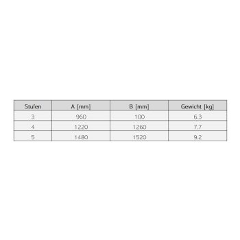 ASTRALPOOL Einbauleiter SPLI LADDER (PARTENZA)