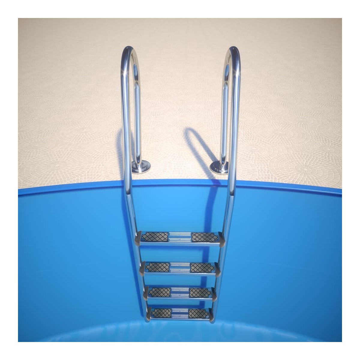 ASTRALPOOL Einbauleiter MIXED mit DELUXE STUFEN
