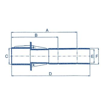 ASTRALPOOL Wanddurchführung 30 cm