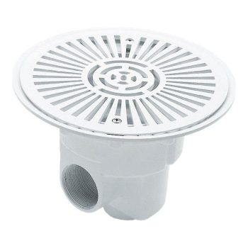 ASTRALPOOL Bodenablauf 292 rund + Gitter ABS
