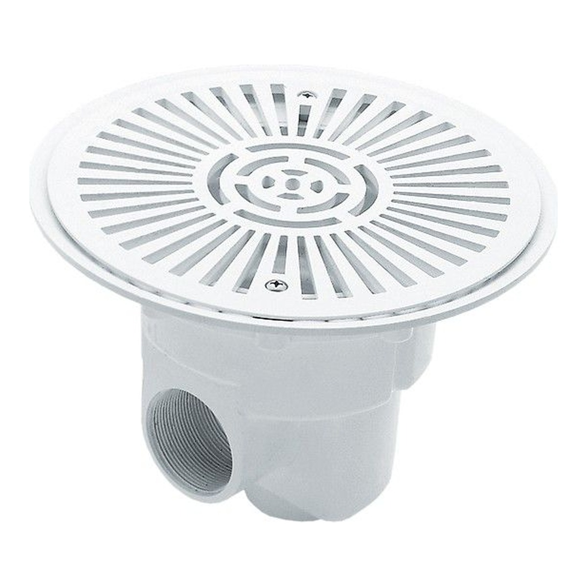 ASTRALPOOL Bodenablauf 292 rund + Gitter ABS