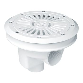 ASTRALPOOL Bodenablauf EASY rund + Gitter ABS