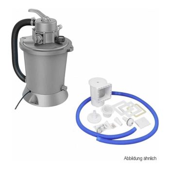 Upgrade auf Anschlussmöglichkeit auf eine Sandfilteranlage für Kinderholzpool Pistoche + Tropic Junior