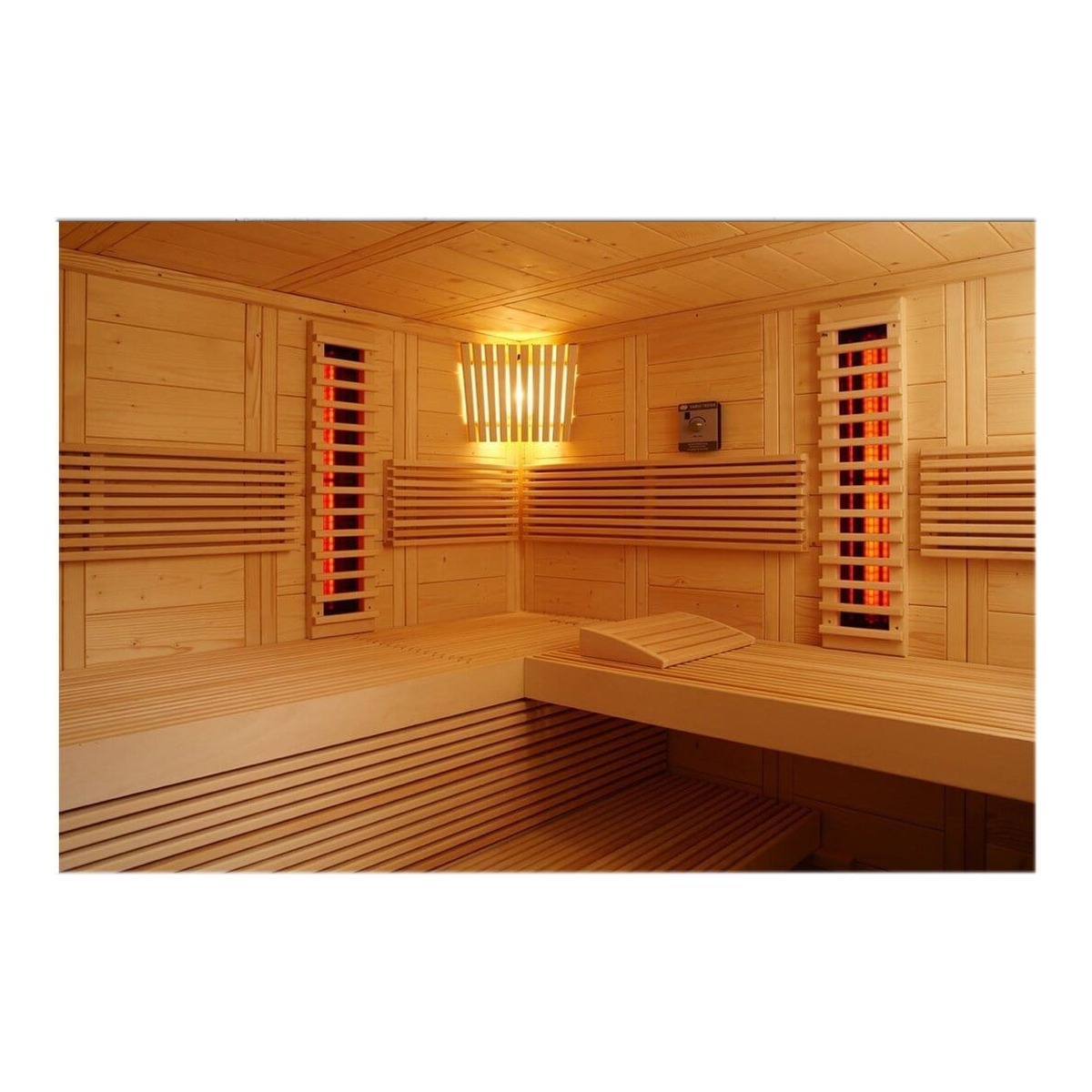 SENTIOTEC SET Sauna Alaska Corner Infra+