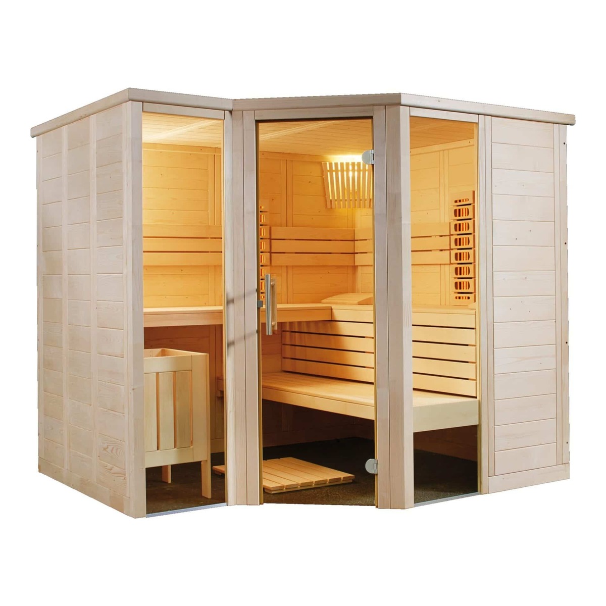 SENTIOTEC SET Sauna Arktis Infra+