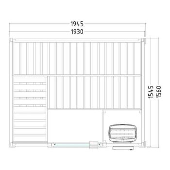 SENTIOTEC SET Sauna Basic Medium