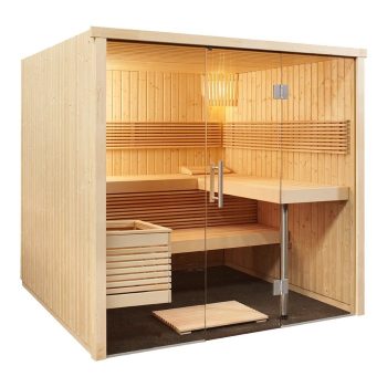 SENTIOTEC SET Sauna Panorama Large
