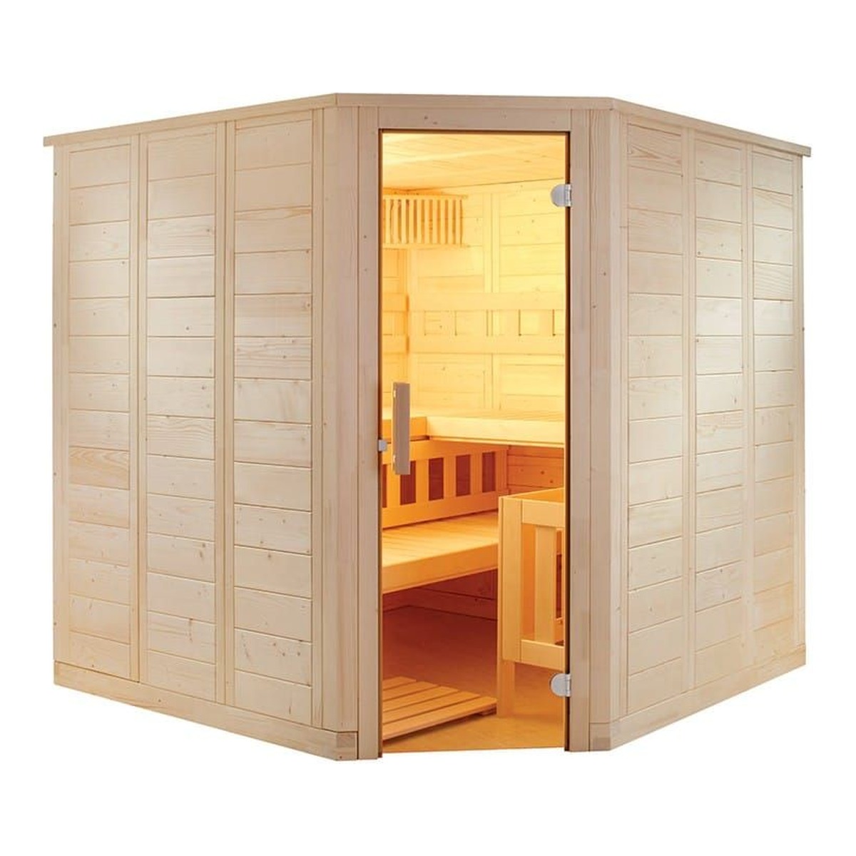 SENTIOTEC SET Sauna Wellfun Corner