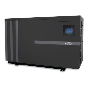 NORSUP Wärmepumpe Inverter Aluminium Typ Silent-Pro, seitlich PV ready