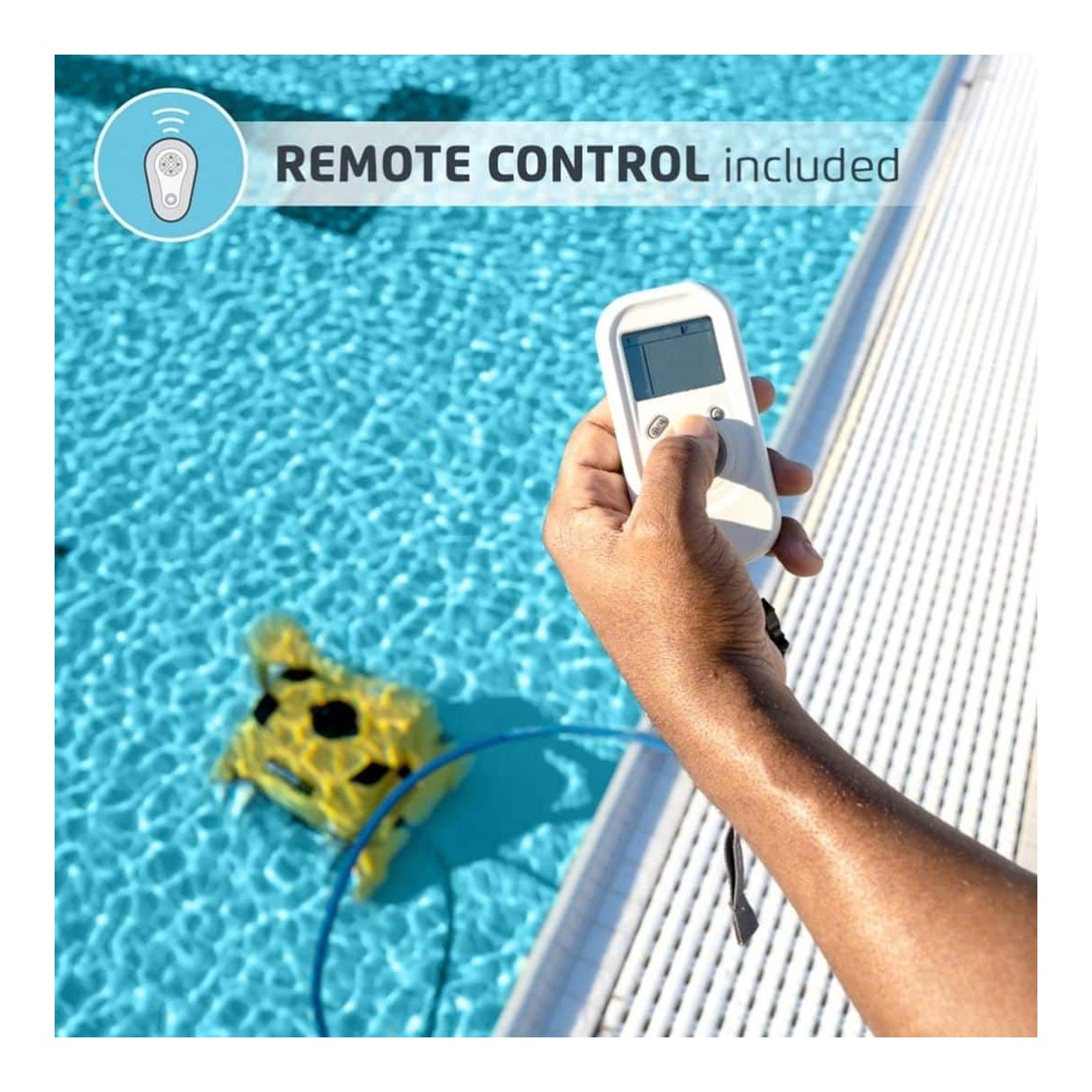 DOLPHIN Poolroboter WAVE 100 mit Caddy