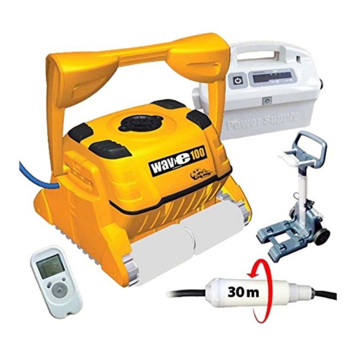 DOLPHIN Poolroboter WAVE 100 mit Caddy