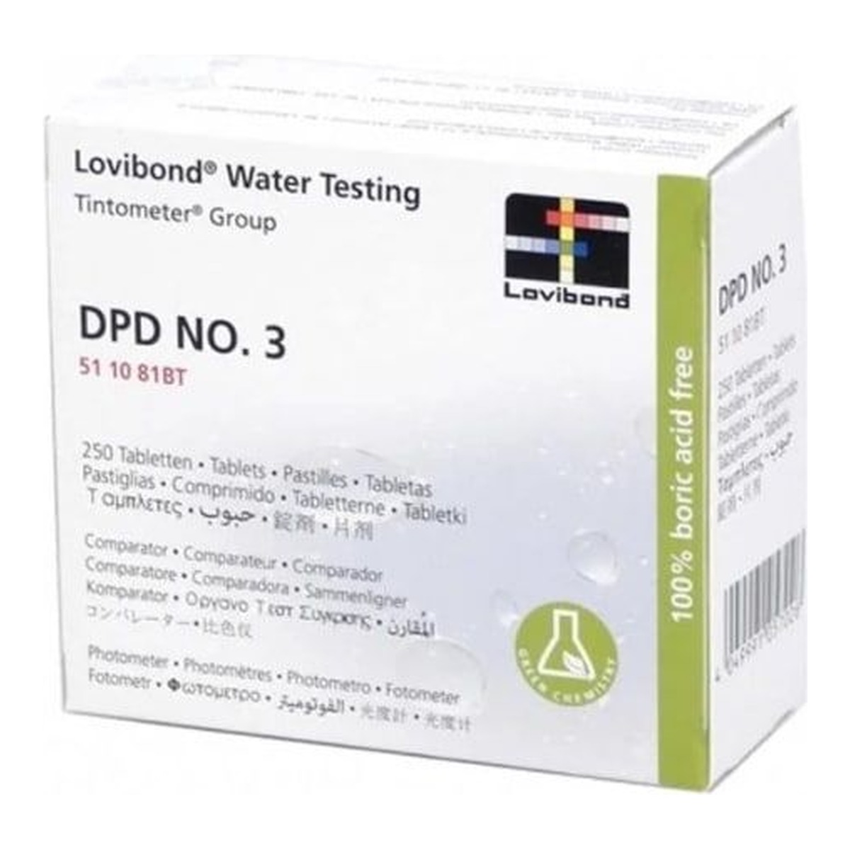LOVIBOND Nachfüllung DPD Nr. 3 Gesamtchlor
