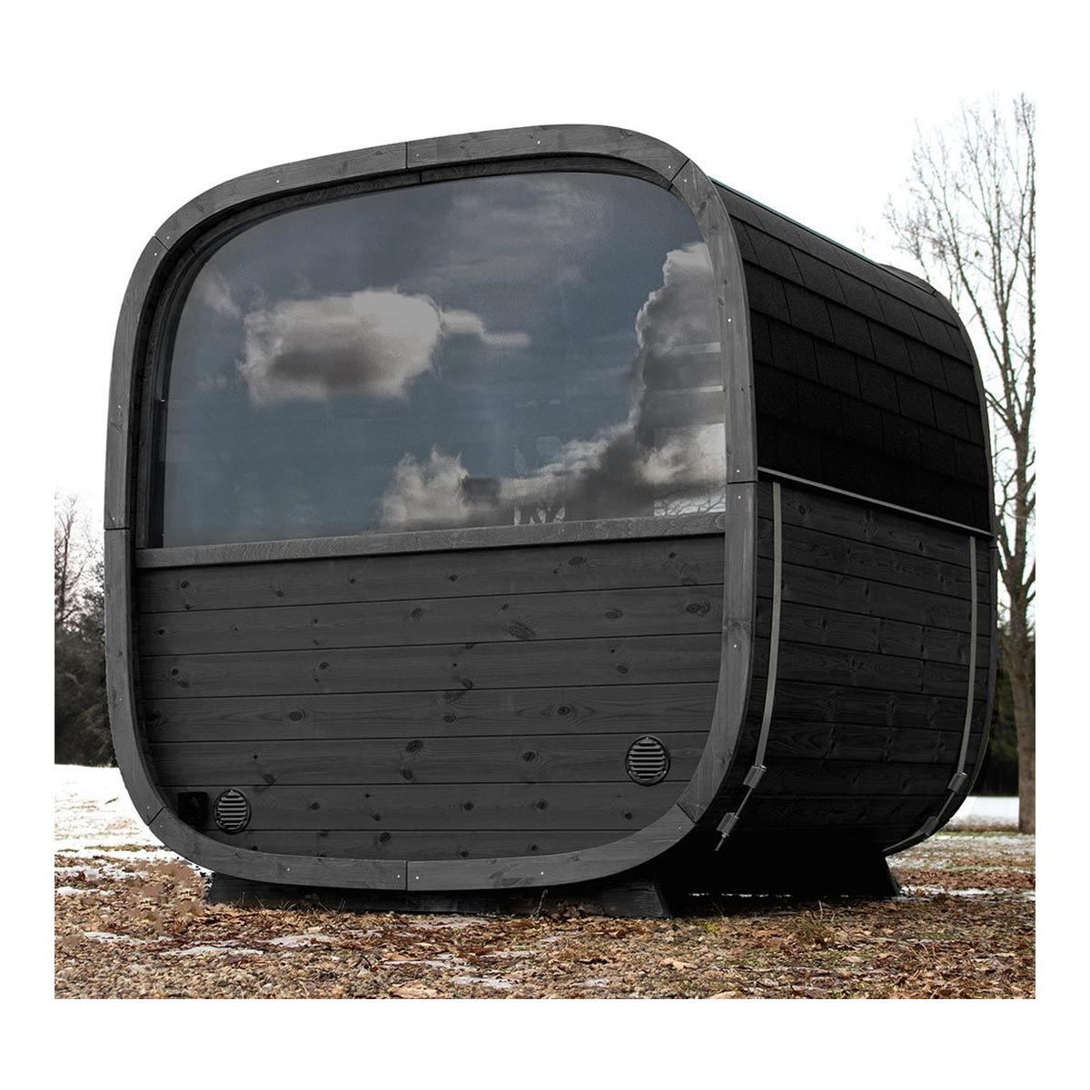 POOLEX Aussensauna ONYXIA Cube