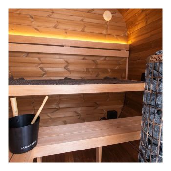 POOLEX Aussensauna ONYXIA Cube
