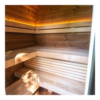 POOLEX Aussensauna ONYXIA Cube