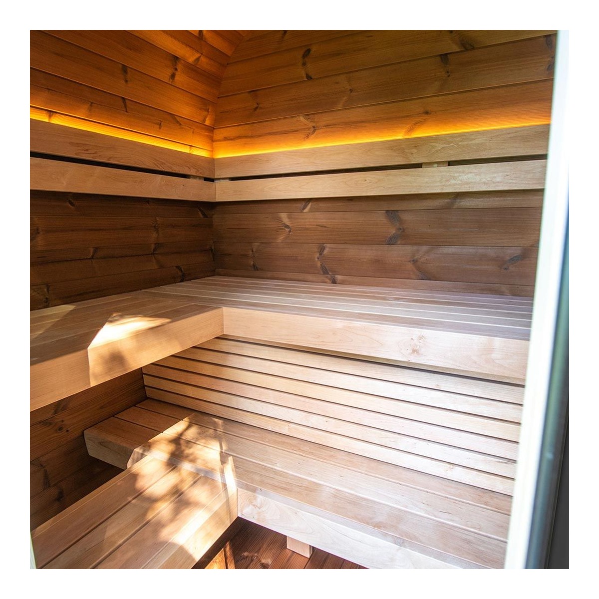 POOLEX Aussensauna ONYXIA Cube