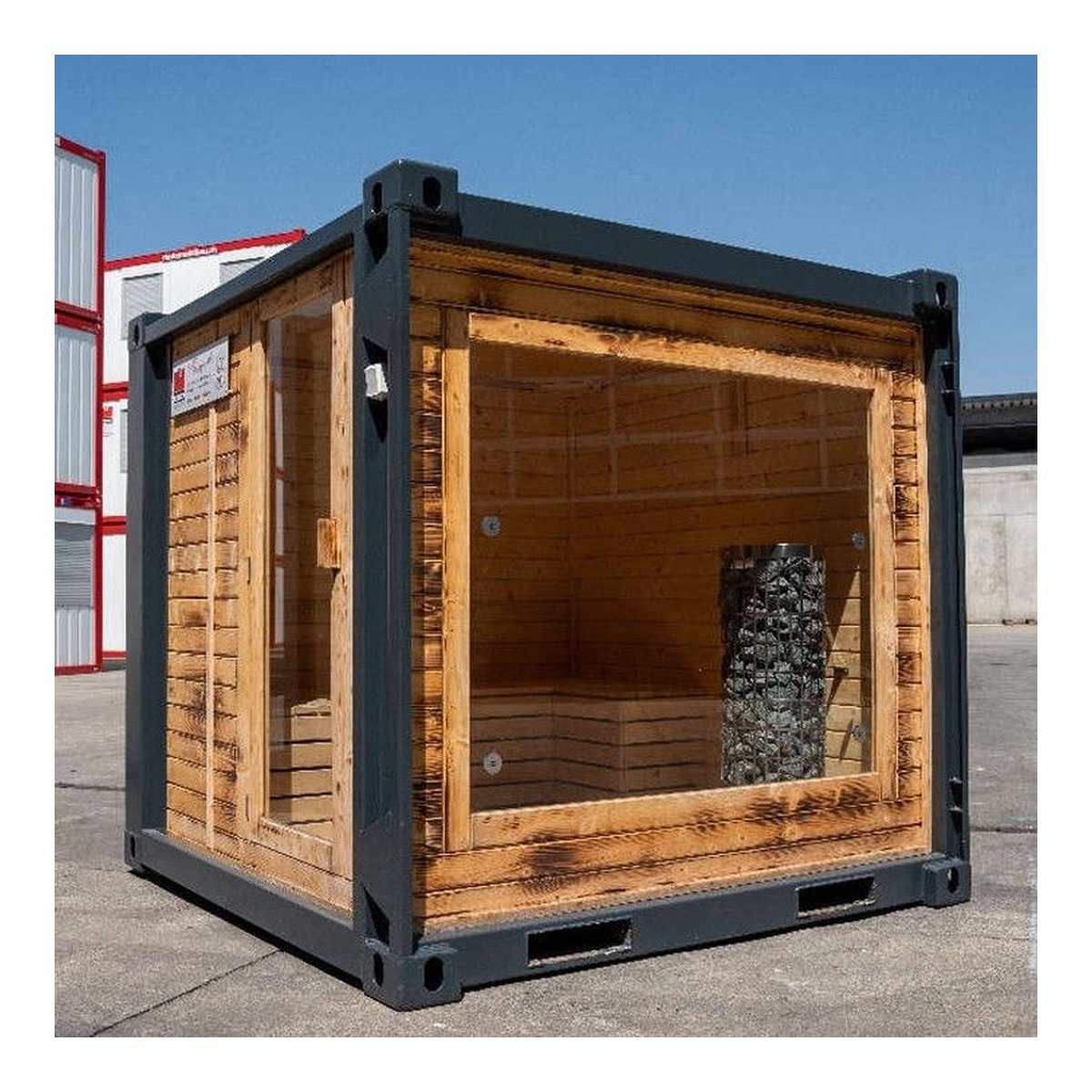 RIEDO MOBILBAU Saunacontainer