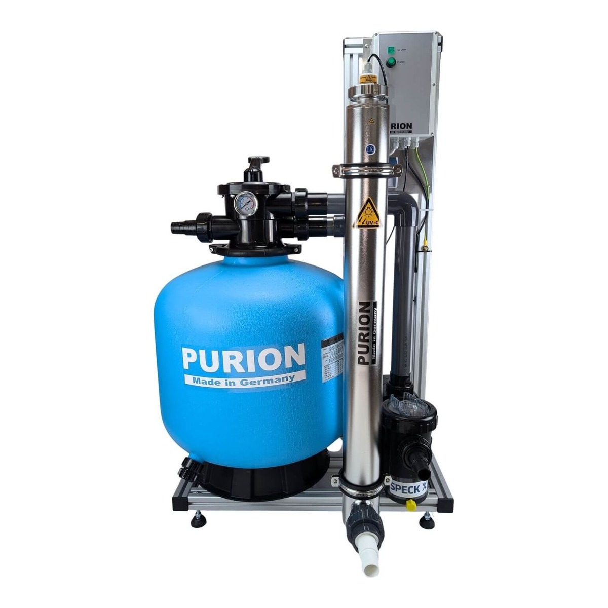 PURION Pool Kompaktanlage mit UV-Desinfektion 80er Modelle