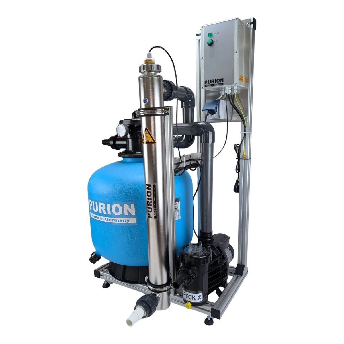 PURION Pool Kompaktanlage mit UV-Desinfektion 80er Modelle