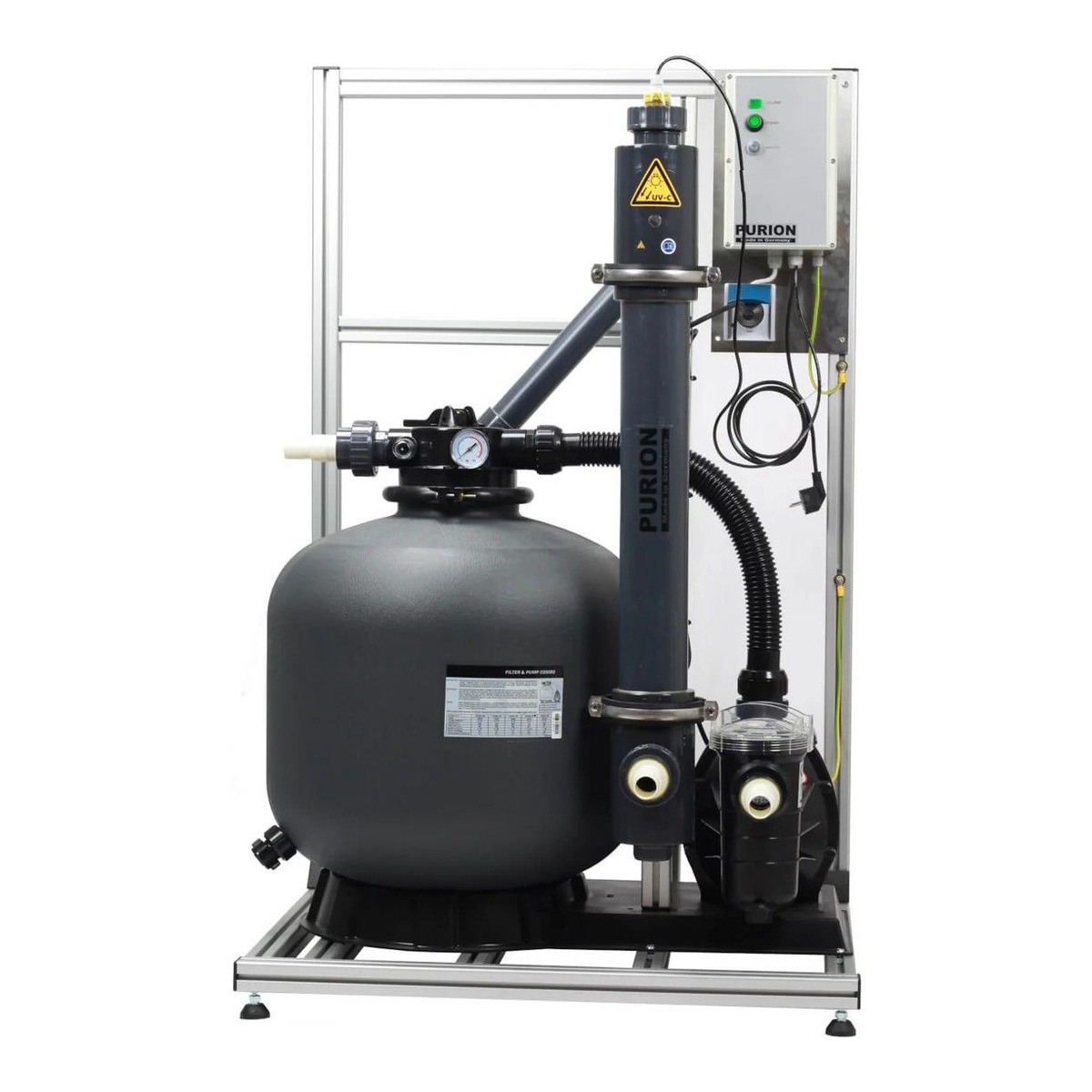 PURION Pool Kompaktanlage mit UV-Desinfektion 80er Modelle