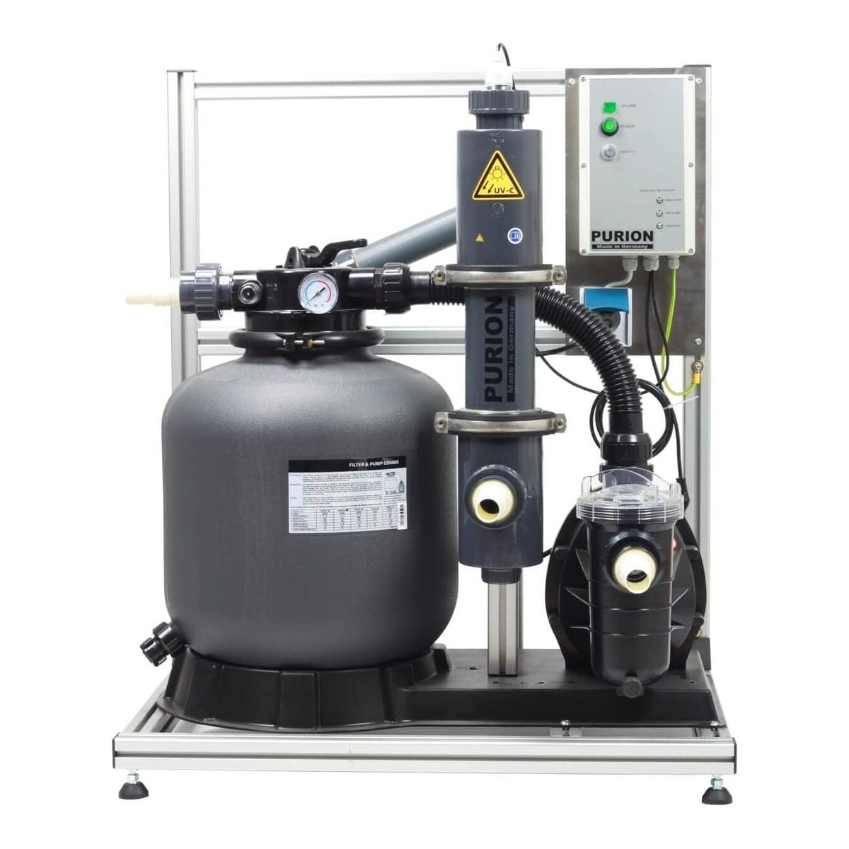 PURION Pool Kompaktanlage mit UV-Desinfektion 40er Modelle