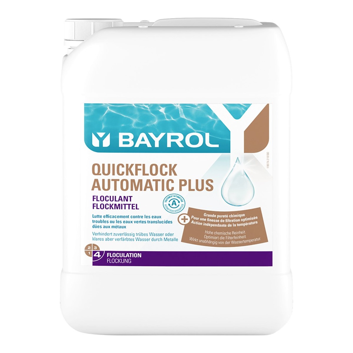 Bayrol Quickflock Automatic Plus 20 l / 20.4 kg Flockungsmittel flüssig
