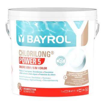 Bayrol Chlorilong POWER5 5 kg 5 Funktionen-Chlortabletten 250 g UN 3077