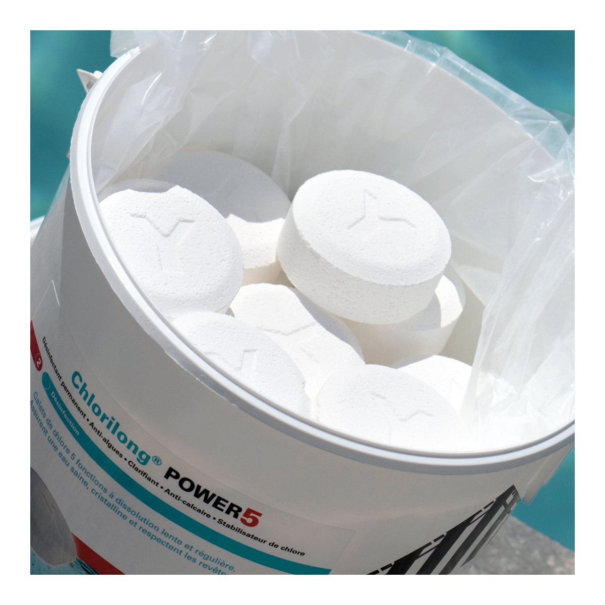Bayrol Chlorilong POWER5 5 kg 5 Funktionen-Chlortabletten 250 g UN 3077