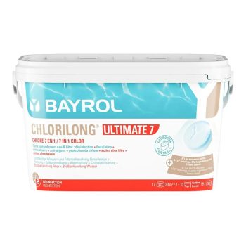 Bayrol Chlorilong ULTIMATEv7 4,8 kg 2-Phasen Chlortabletten 300 g, mit 7 Funktionen UN 3077