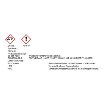 Bayrol Bayrosoft 19.5 l / 22 kg Flüssigsauerstoff UN 2014