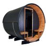 POOLEX Aussensauna ONYXIA Barrel