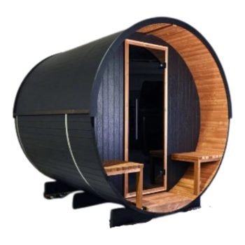 POOLEX Aussensauna ONYXIA Barrel