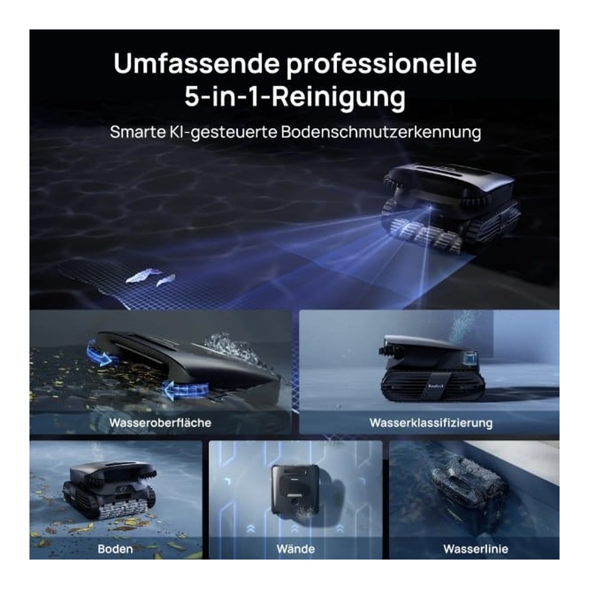 BEATBOT Poolroboter AQUASENSE 2 ULTRA
