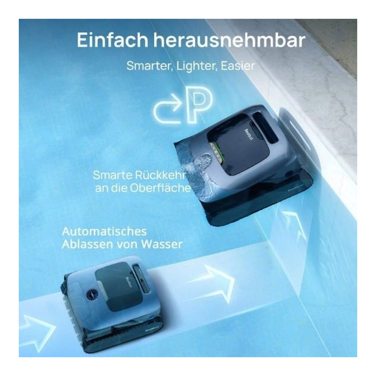 BEATBOT Poolroboter AQUASENSE PRO