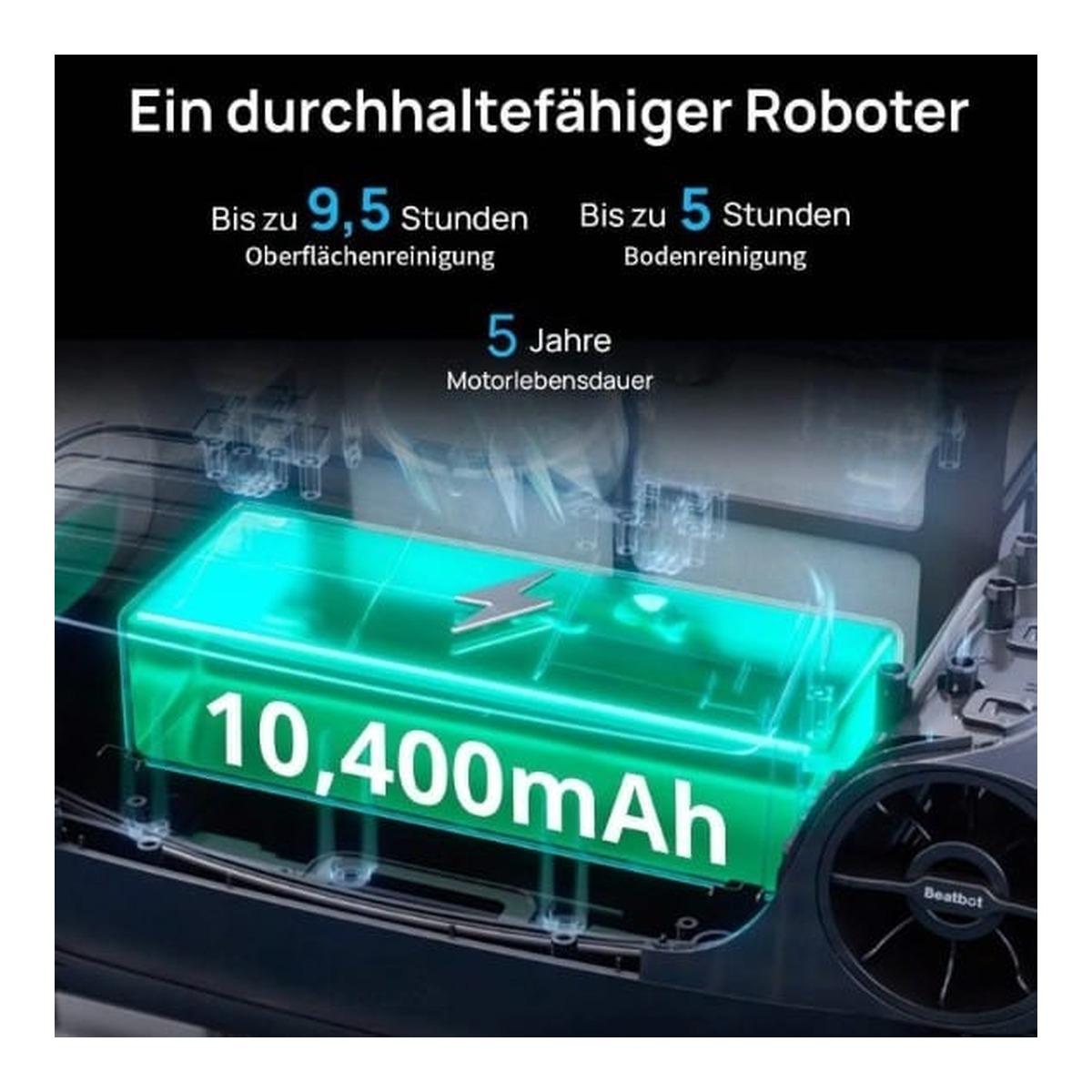 BEATBOT Poolroboter AQUASENSE PRO