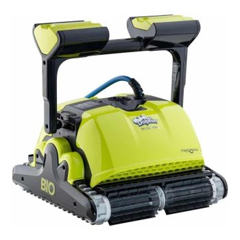 DOLPHIN Poolroboter BIO SUCTION mit Caddy, PVC-Bürsten grau inkl. Fernsteuerung