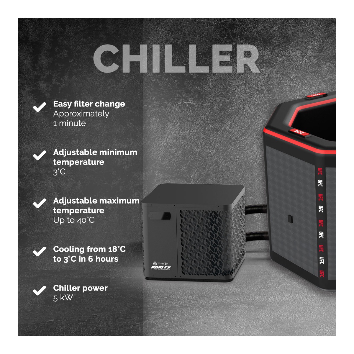 NETSPA Eisbad OCTAGON – Bild 8